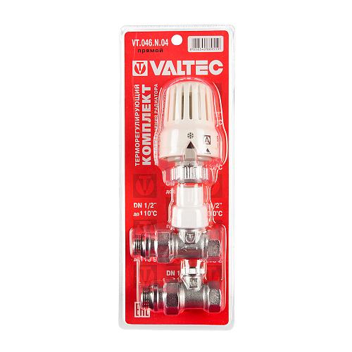 Valtec 1/2" Комплект терморегулирующего оборудования для радиатора прямой