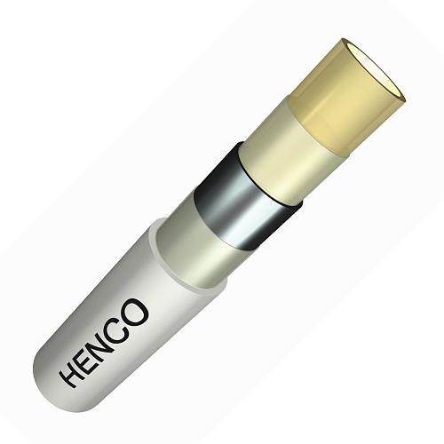 Henco Standard PEXc-AL-PEXc 16х2 мм (1 м) в синей гофре труба металлопластиковая