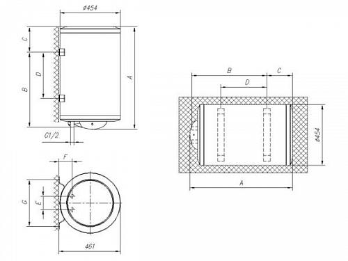 GORENJE TGU100NGB6 Эл. накопительный водонагреватель