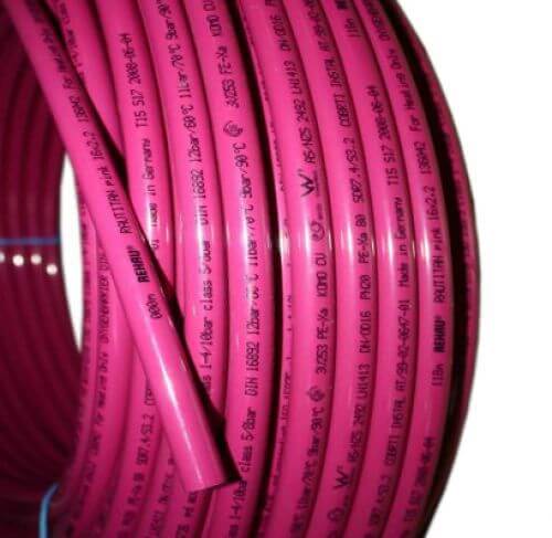 Rehau Rautitan pink (1 м) 32х4,4 мм труба из сшитого полиэтилена