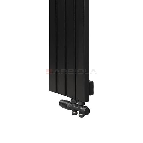 Arbiola Liner V 700-36-35 секции черный вертикальный радиатор c нижним подключением
