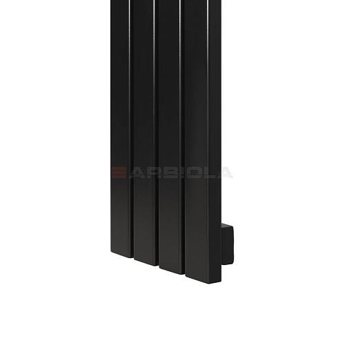 Arbiola Liner H 1200-36-13 секции черный вертикальный радиатор c боковым подключением