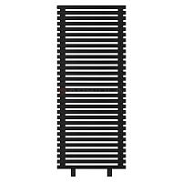Arbiola Gorizont Ritmo HZ 700-40-30 секций чёрный горизонтальный  радиатор c боковым подключением (на ножках)