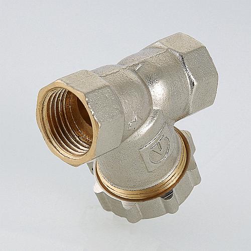 Valtec 1/2" Фильтр механической очистки косой c заглушкой внутренняя/внутренняя резьба