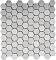 Primacolore, Marmo, Мозаика MN152HXB Primacolore 32x32 hexagon/300х300 (11pcs) - 0.99