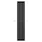 Arbiola Liner H 2500-36-07 секции черный вертикальный радиатор c боковым подключением