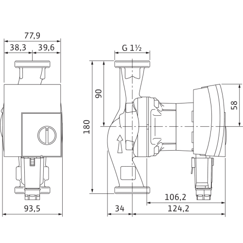 Wilo Yonos PICO 25/1-6 Циркуляционный насос