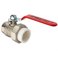 Valtec PPR Кран 25х3/4" шаровый латунный с переходом на полипропиленовую трубу