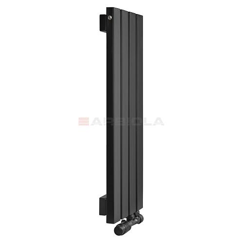 Arbiola Liner V 700-36-28 секции черный вертикальный радиатор c нижним подключением