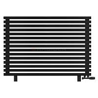 Arbiola Gorizont Ritmo VZ 1200-40-15 секций чёрный горизонтальный  радиатор c нижним подключением (на ножках)