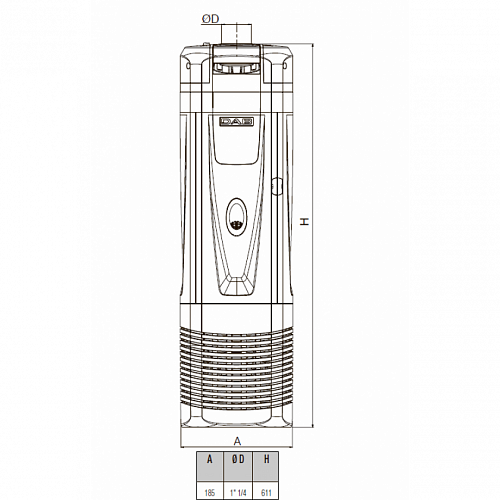 Dab DTRON2 X 45/90 Погружной колодезный насос