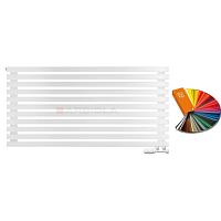 Arbiola Ritmo Gorizont V 1200-40-11 секций цветной горизонтальный радиатор c нижним подключением