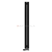 Arbiola Mono V 1200-60-02 секции черный вертикальный радиатор c нижним подключением