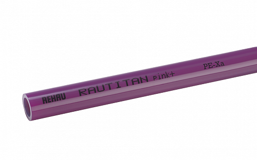 Rehau Rautitan pink+ (50 м) 25х3,5 мм труба из сшитого полиэтилена