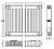 Kermi FKO 11  400х600 панельный радиатор с боковым подключением