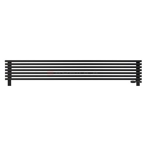 Arbiola Gorizont Compact VZ 2500-63-07 секции черный горизонтальный радиатор c нижним подключением с ножками
