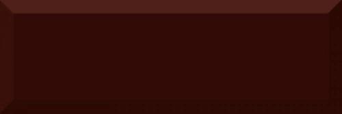 Absolut Keramika Salad Monocolor Biselado Brillo Marron 10x30 см Настенная плитка
