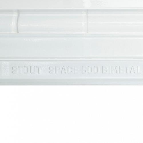 Stout Space 500 -18 секции секционный биметаллический радиатор
