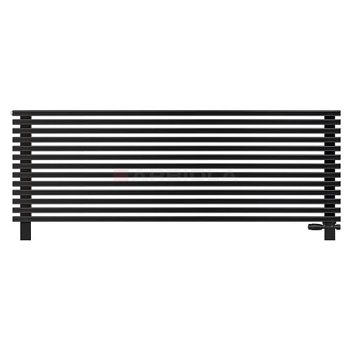 Arbiola Gorizont Compact VZ 1750-63-13 секции черный горизонтальный радиатор c нижним подключением с ножками