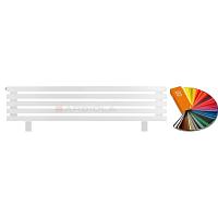 Arbiola Gorizont Ritmo HZ 1250-40-05 секций цветной горизонтальный  радиатор c боковым подключением (на ножках)