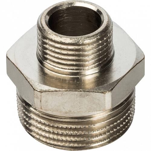 STOUT Ниппель НН переходной никелированный 1/4"X1/8