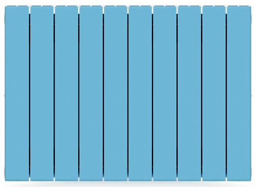 Rifar Supremo 500 - 10 секции Сапфир биметаллический секционный радиатор