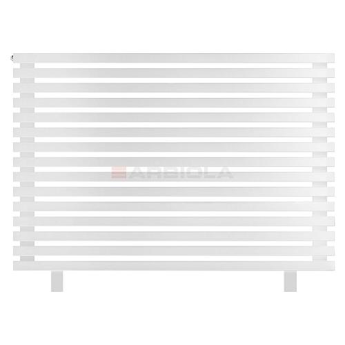 Arbiola Gorizont Ritmo HZ 1200-40-15 секций белый горизонтальный  радиатор c боковым подключением (на ножках)