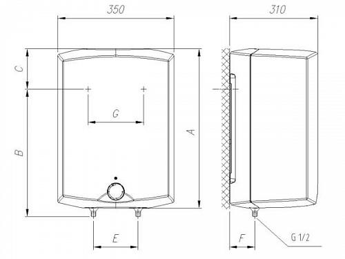 GORENJE GT 5 O/V6 (над мойкой) Эл. накопительный водонагреватель