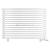 Arbiola Gorizont Ritmo VZ 1200-40-15 секций белый горизонтальный  радиатор c нижним подключением (на ножках)