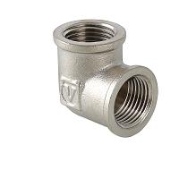 Valtec 1/2" Угольник угловой латунный никелированный