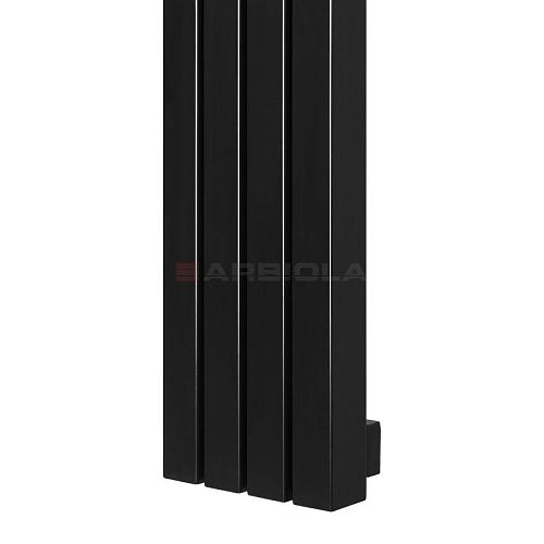 Arbiola Mono H 500-60-03 секции черный вертикальный радиатор c боковым подключением