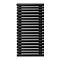 Arbiola Gorizont Iris H 600-42-19 секции черный горизонтальный радиатор c боковым подключением