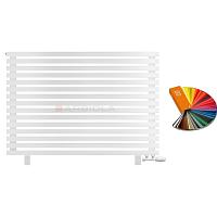 Arbiola Gorizont Ritmo VZ 1200-40-15 секций цветной горизонтальный  радиатор c нижним подключением (на ножках)
