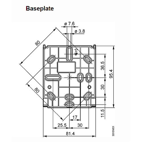 Siemens S55770-T225 RAB11 Электромеханический комнатный термостат