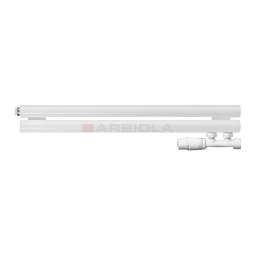 Arbiola Gorizont Iris V 700-42-02 секции белый горизонтальный радиатор c нижним подключением