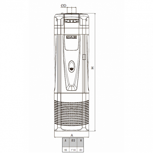 Dab DTRON3 X 35/120 Погружной колодезный насос