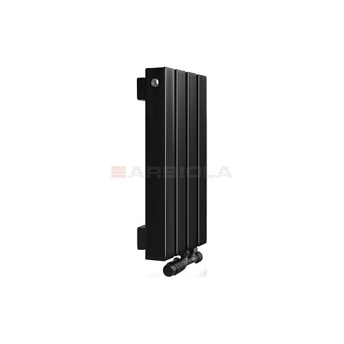 Arbiola Mono V 500-60-10 секции черный вертикальный радиатор c нижним подключением