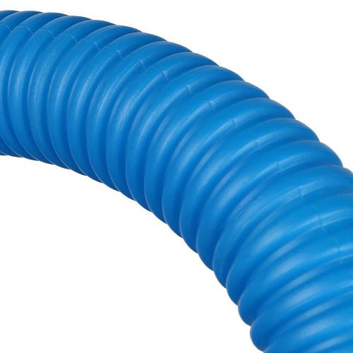 Stout   Труба гофрированная ПНД, цвет синий, наружным диаметром 25 мм для труб диаметром 20 мм