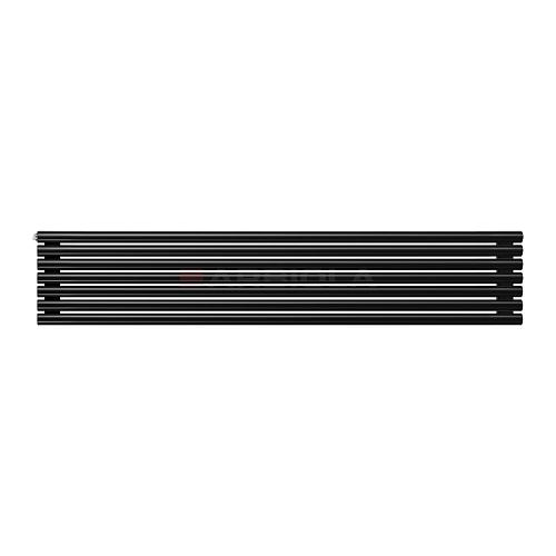 Arbiola Gorizont Iris H 1750-42-07 секции черный горизонтальный радиатор c боковым подключением