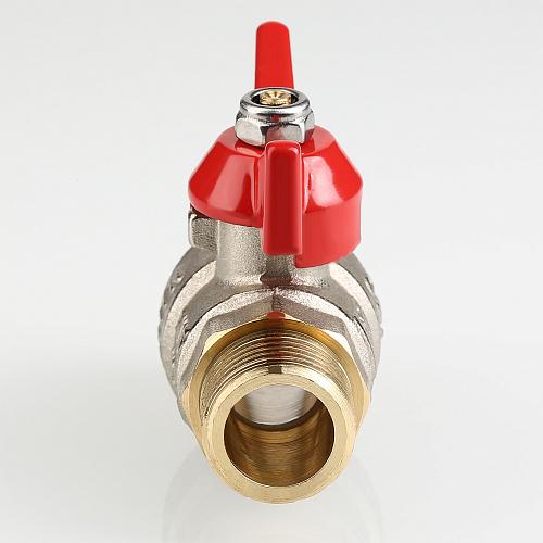 Valtec Base 1/2" Кран шаровой наружная/наружная резьба рукоятка бабочка