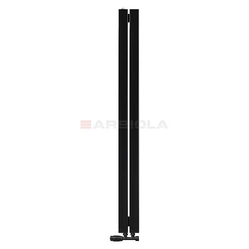 Arbiola Mono V 1000-60-02 секции черный вертикальный радиатор c нижним подключением