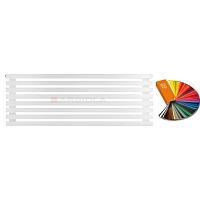 Arbiola Gorizont Ritmo H 1200-40-08 секций цветной горизонтальный  радиатор c боковым подключением