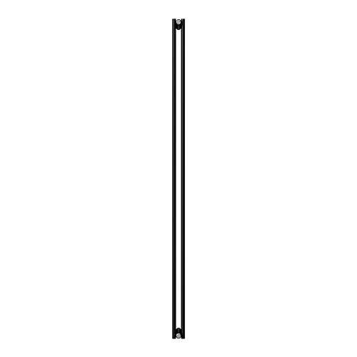 Royal Thermo Shift R22 C2180 - 12 секций RAL9005m Дизайн-радиатор  (черный) с боковым подключением
