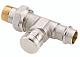 Danfoss (Данфосс) RLV-15 Клапан запорный ручной прямой никелированный 1/2 (003L1824)