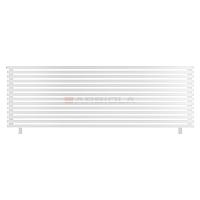 Arbiola Gorizont Ritmo HZ 2500-40-14 секций белый горизонтальный  радиатор c боковым подключением (на ножках)