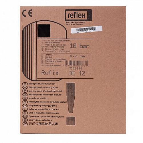 Reflex DE 12 PN10 гидроаккумулятор для систем водоснабжения