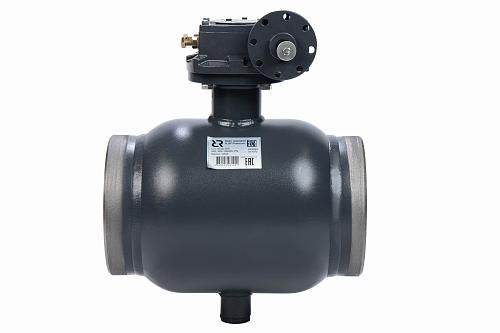 Кран шаровой RJIP Premium WW DN100 PN25 GF (приварной, под привод, стандартный проход) 065N0142R