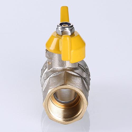 Valtec Valgas 3/4" Кран шаровый газовый внутренняя/наружная резьба рукоятка бабочка