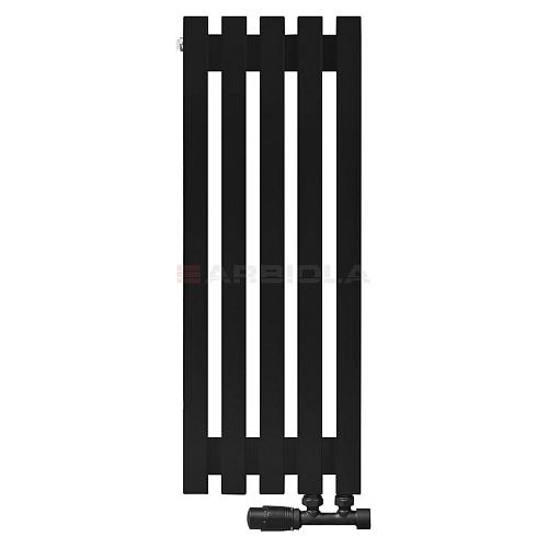Arbiola Ritmo V 700-40-05 секции черный вертикальный радиатор c нижним подключением