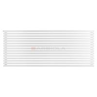 Arbiola Gorizont Ritmo H 2200-40-15 секций белый горизонтальный  радиатор c боковым подключением